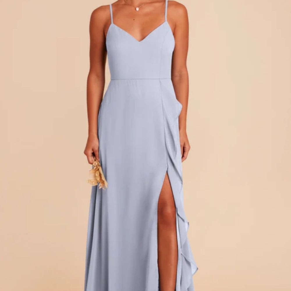 NWT Birdy Grey Theresa Chiffon Ice Blue